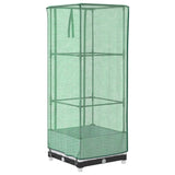 Plantenbak verhoogd met kashoes 40x40x123 cm rattanlook - AllerleiShop