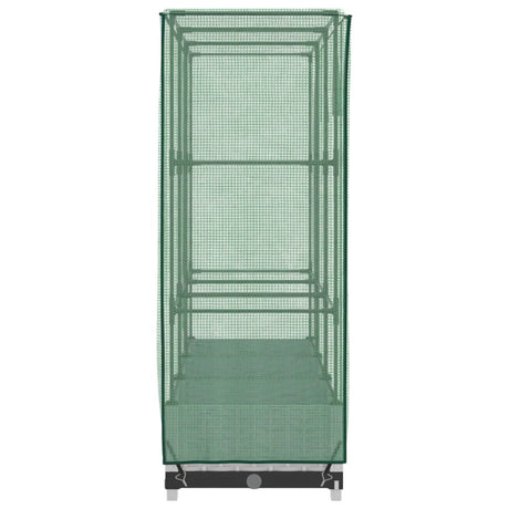 Plantenbak verhoogd met kashoes 120x40x123 cm rattanlook - AllerleiShop