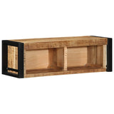 Tv-meubel 80x30x25 cm massief ruw mangohout