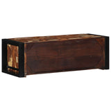 Tv-meubel 80x30x25 cm massief gerecycled hout meerkleurig