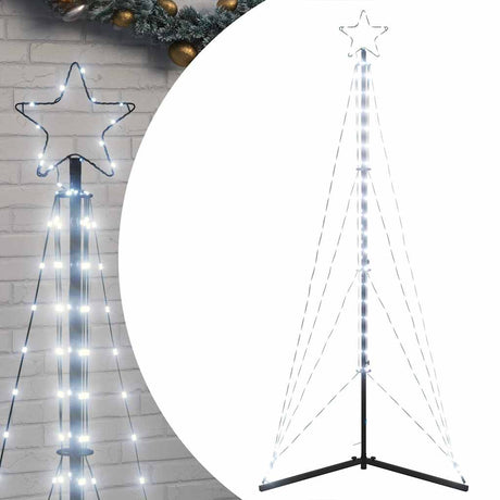 Kerstboomverlichting 363 koudwitte LED's 182 cm - AllerleiShop