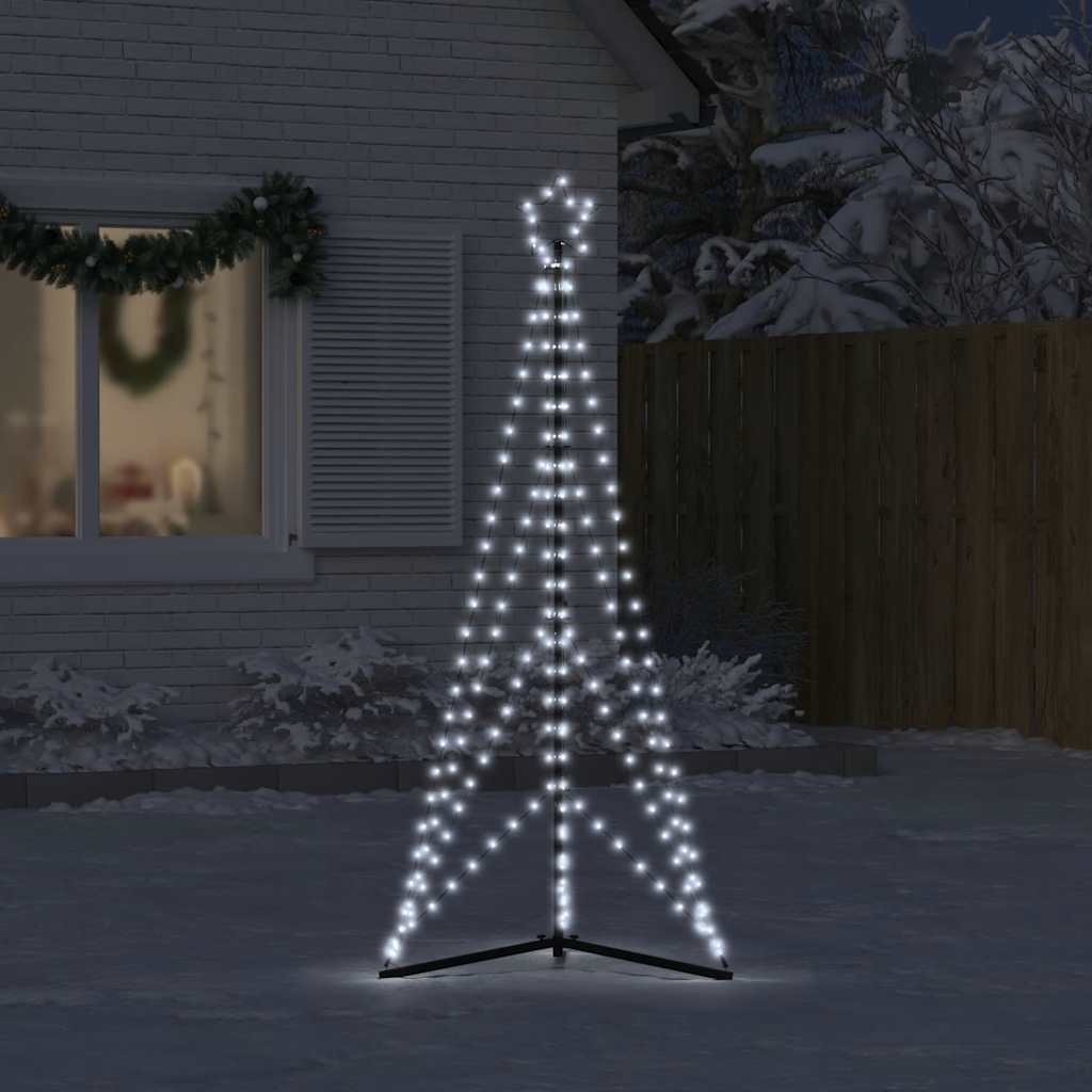 Kerstboomverlichting 363 koudwitte LED's 182 cm - AllerleiShop