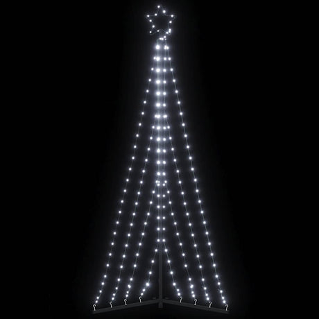 Kerstboomverlichting 339 koudwitte LED's 182 cm - AllerleiShop