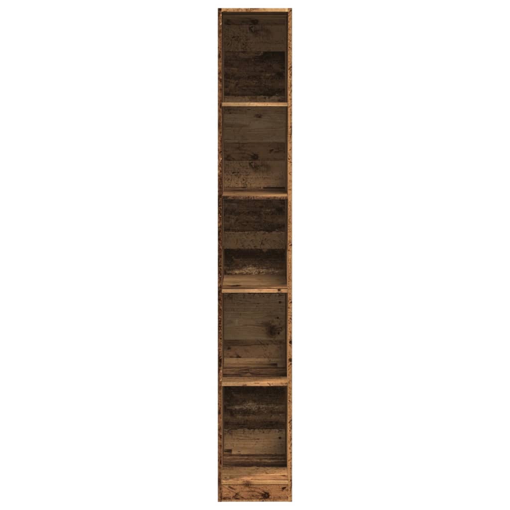 Kledingkast 30x50x200 cm bewerkt hout oud hout - AllerleiShop