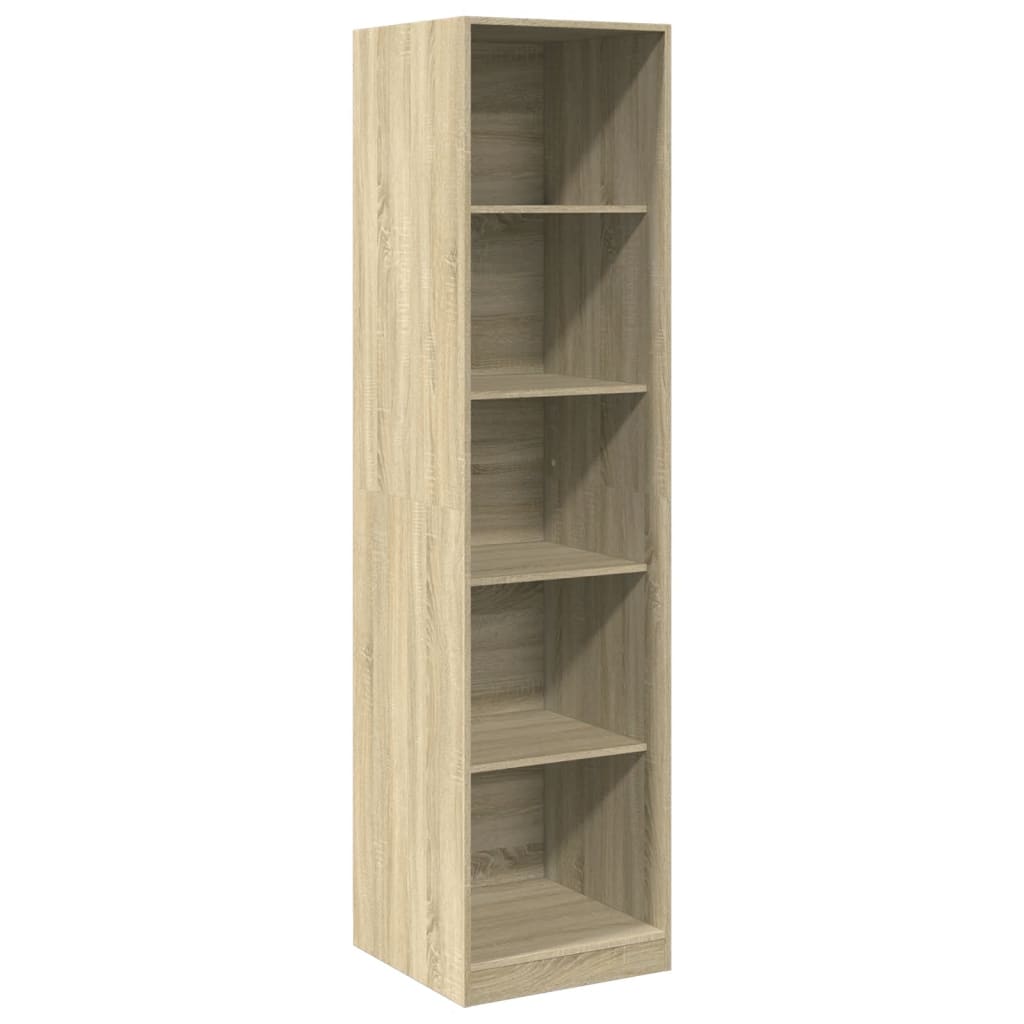 Kledingkast 50x50x200 cm bewerkt hout sonoma eikenkleurig - AllerleiShop