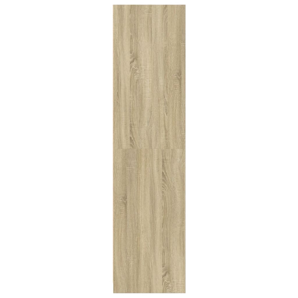 Kledingkast 50x50x200 cm bewerkt hout sonoma eikenkleurig - AllerleiShop