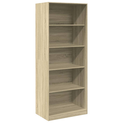 Kledingkast 80x50x200 cm bewerkt hout sonoma eikenkleurig - AllerleiShop