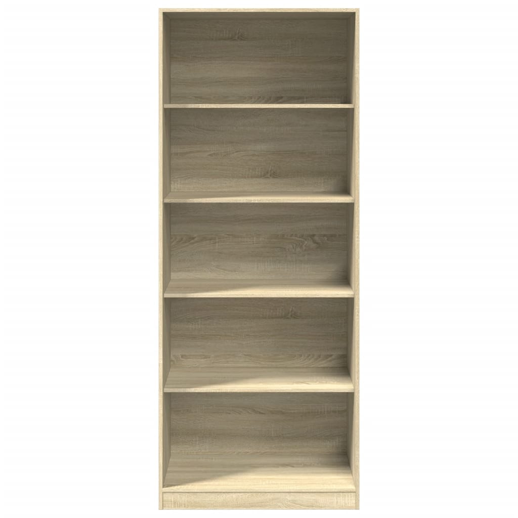 Kledingkast 80x50x200 cm bewerkt hout sonoma eikenkleurig - AllerleiShop