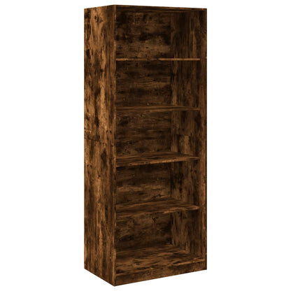 Kledingkast 80x50x200 cm bewerkt hout gerookt eikenkleurig - AllerleiShop