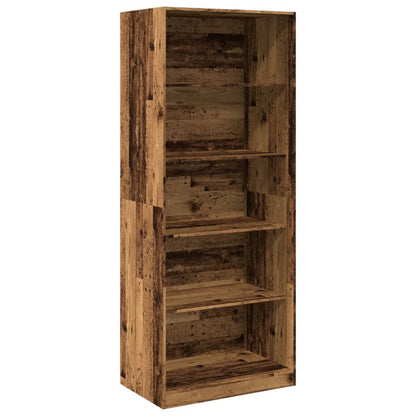 Kledingkast 80x50x200 cm bewerkt hout oud hout - AllerleiShop