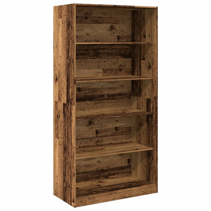 Kledingkast 100x50x200 cm bewerkt hout oud hout - AllerleiShop