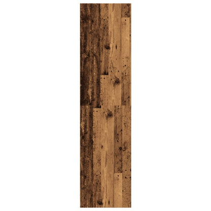 Kledingkast 30x50x200 cm bewerkt hout oud hout - AllerleiShop