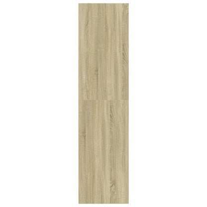 Kledingkast 80x50x200 cm bewerkt hout sonoma eikenkleurig - AllerleiShop