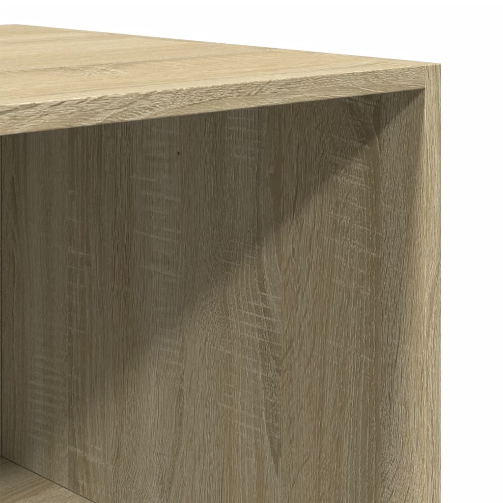 Kledingkast 100x50x200 cm bewerkt hout sonoma eikenkleurig - AllerleiShop