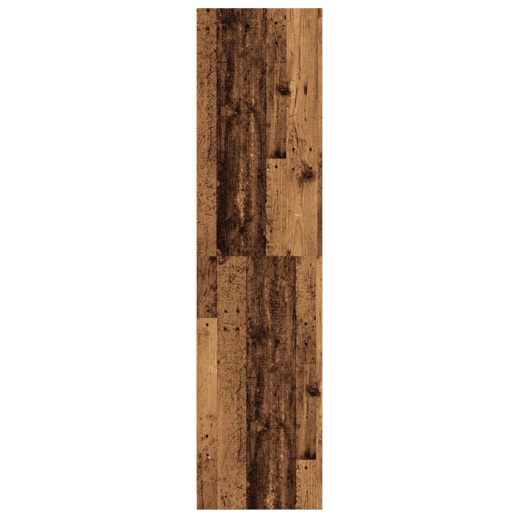 Kledingkast 100x50x200 cm bewerkt hout oud hout - AllerleiShop