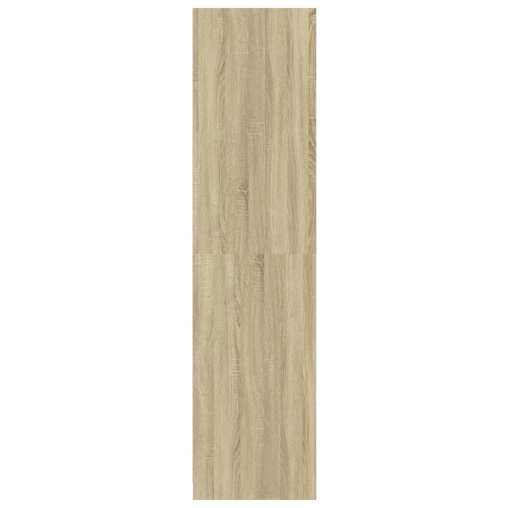 Kledingkast 50x50x200 cm bewerkt hout sonoma eikenkleurig - AllerleiShop