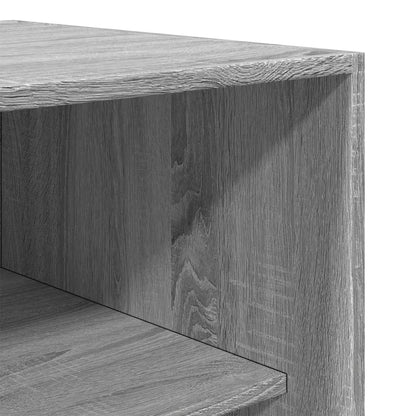 Kledingkast 50x50x200 cm bewerkt hout grijs sonoma - AllerleiShop