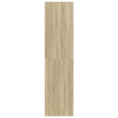 Kledingkast 100x50x200 cm bewerkt hout sonoma eikenkleurig - AllerleiShop