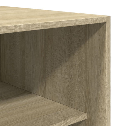 Kledingkast 100x50x200 cm bewerkt hout sonoma eikenkleurig - AllerleiShop