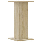 Plantenstandaards 2 st 30x30x60 cm bewerkt hout sonoma eiken - AllerleiShop