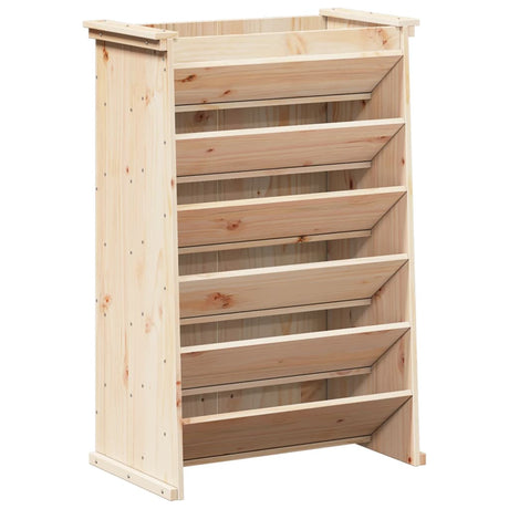 Kruidenbak 6-laags 69x40x101,5 cm massief grenenhout - AllerleiShop