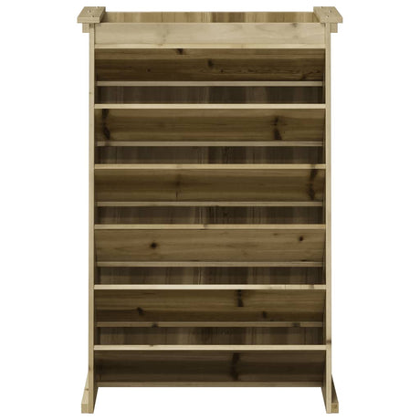 Kruidenbak 6-laags 69x40x101,5 cm geïmpregneerd grenenhout - AllerleiShop