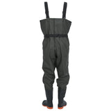 Waadpak met laarzen en riem maat 40 donkergroen - AllerleiShop