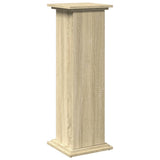 Sokkel met opbergruimte 31x30x90 cm bewerkt hout sonoma eiken - AllerleiShop