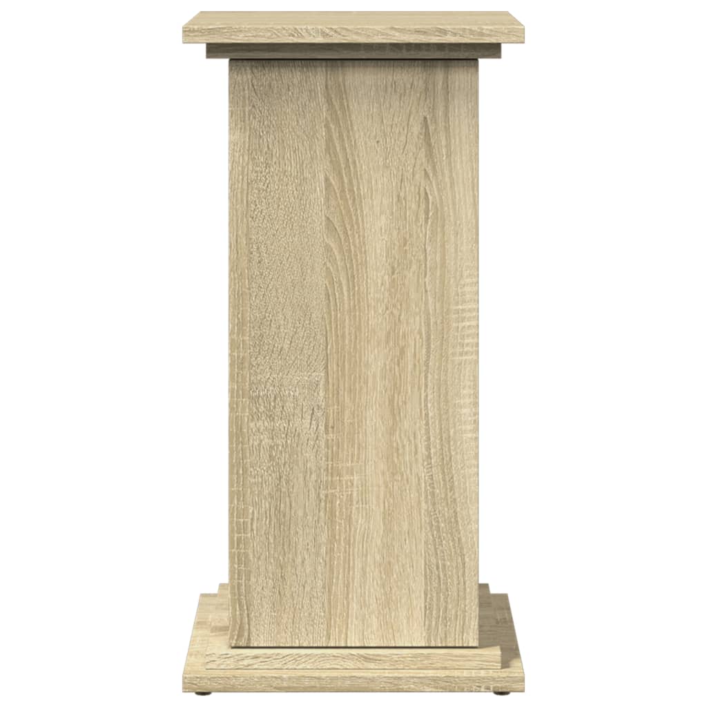 Sokkel met opbergruimte 31x30x60 cm bewerkt hout sonoma eiken - AllerleiShop