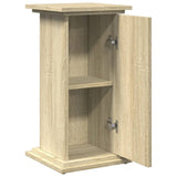 Sokkel met opbergruimte 31x30x60 cm bewerkt hout sonoma eiken - AllerleiShop