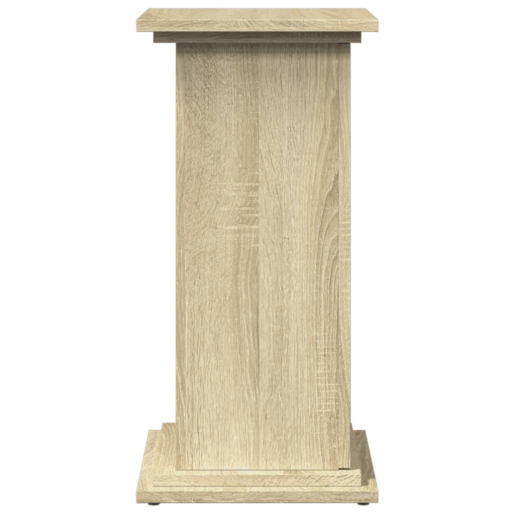 Sokkel met opbergruimte 31x30x60 cm bewerkt hout sonoma eiken - AllerleiShop