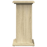 Sokkel met opbergruimte 31x30x60 cm bewerkt hout sonoma eiken - AllerleiShop