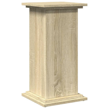 Sokkel met opbergruimte 31x30x60 cm bewerkt hout sonoma eiken - AllerleiShop