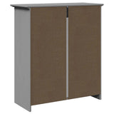 Gangkast BODO 80x35x90 cm grijs - AllerleiShop