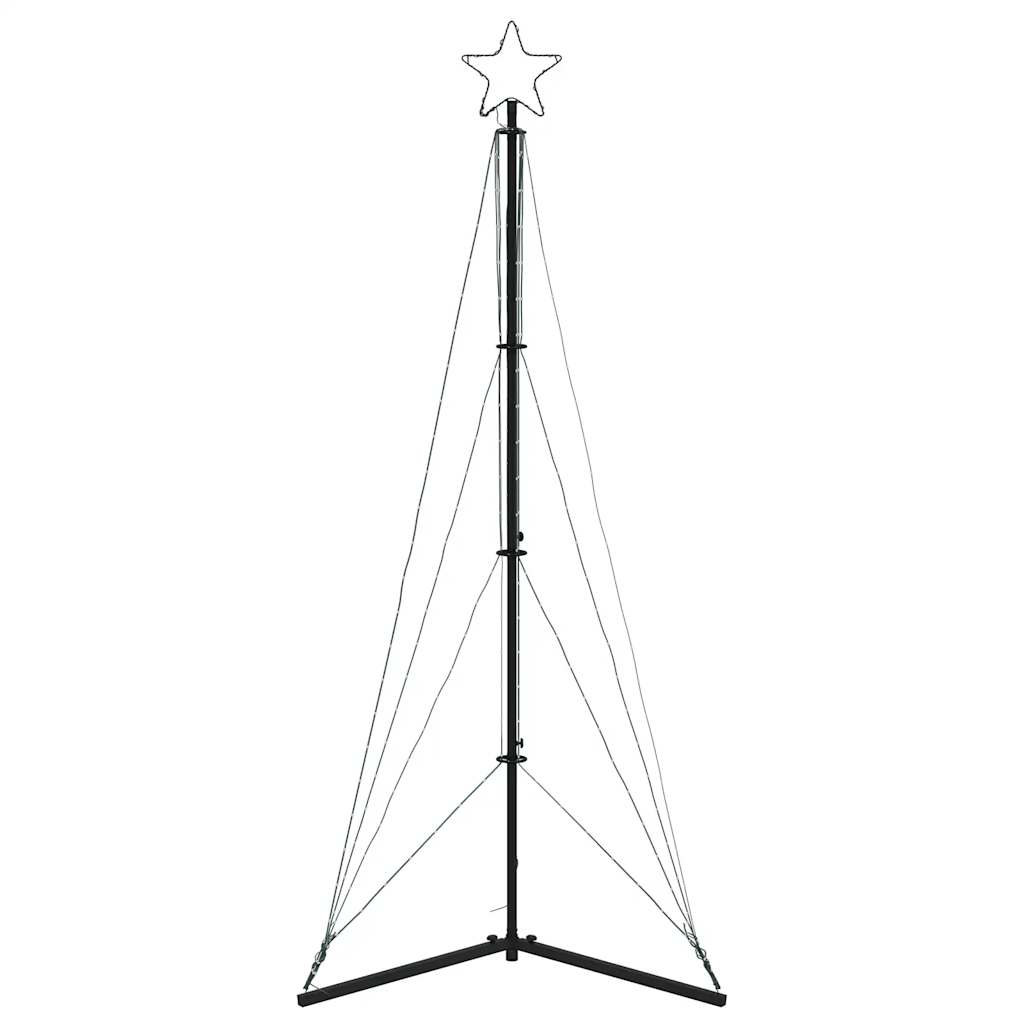 Kerstboomverlichting 363 koudwitte LED's 182 cm - AllerleiShop