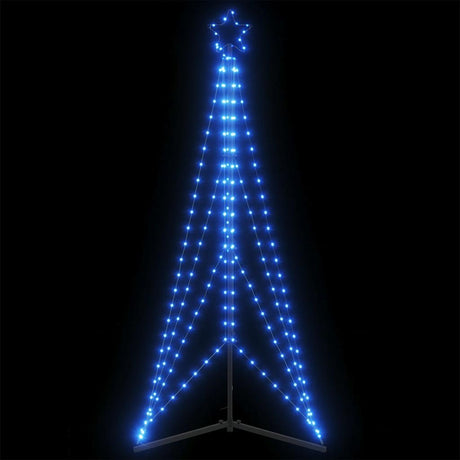 Kerstboomverlichting 363 blauwe LED's 182 cm - AllerleiShop