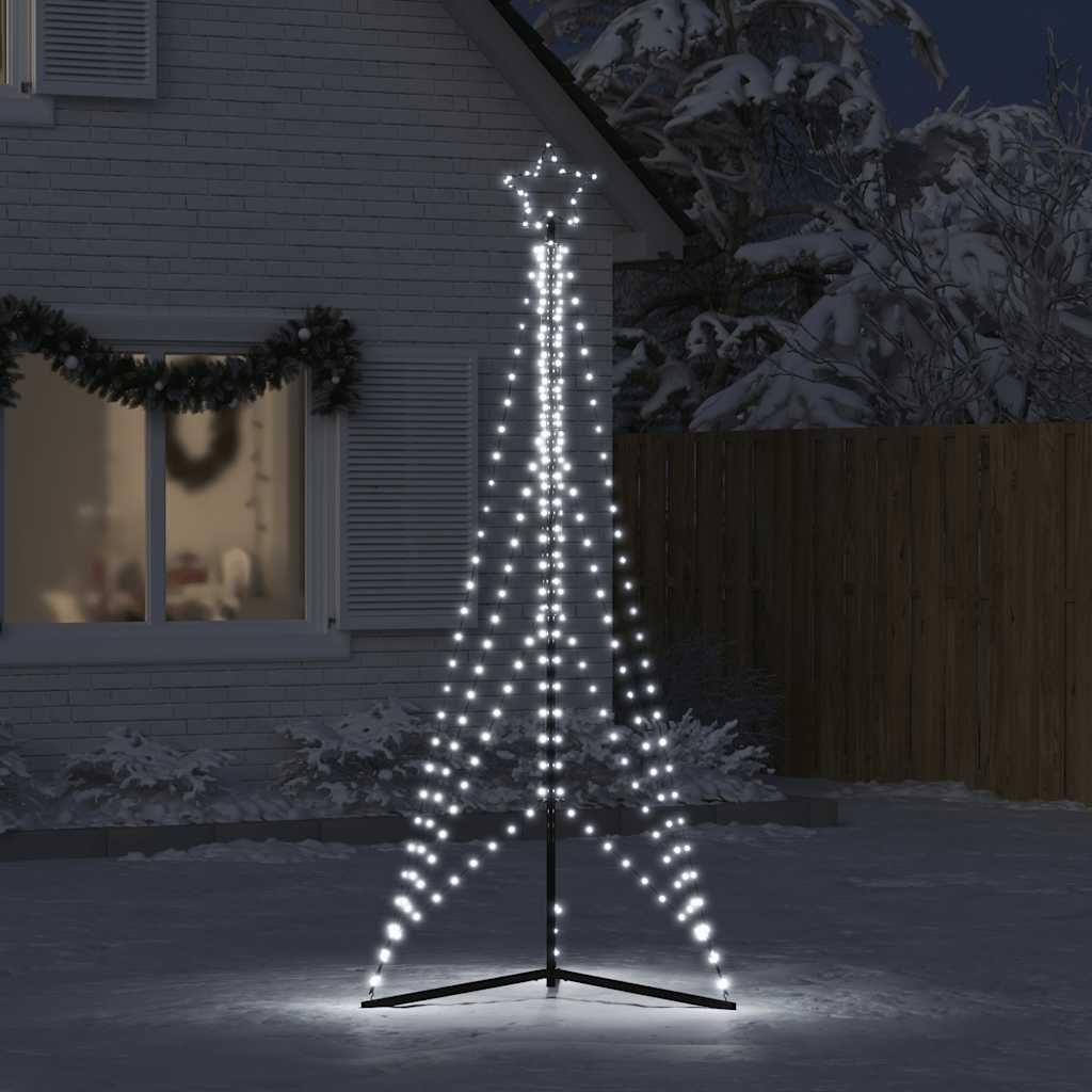 Kerstboomverlichting 483 koudwitte LED's 240 cm - AllerleiShop