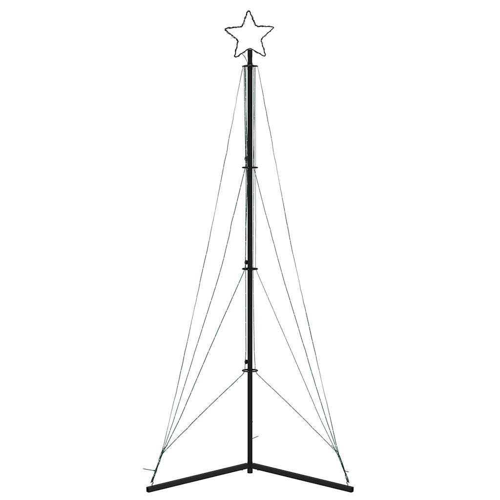 Kerstboomverlichting 483 koudwitte LED's 240 cm - AllerleiShop