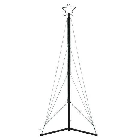 Kerstboomverlichting 483 koudwitte LED's 240 cm - AllerleiShop