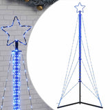 Kerstboomverlichting 483 blauwe LED's 240 cm - AllerleiShop