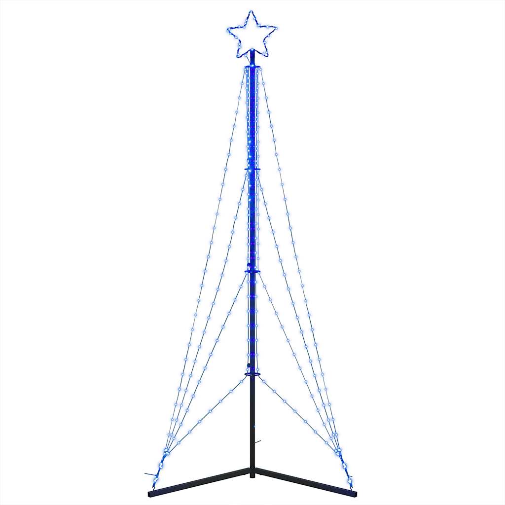 Kerstboomverlichting 483 blauwe LED's 240 cm - AllerleiShop