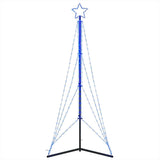 Kerstboomverlichting 483 blauwe LED's 240 cm - AllerleiShop