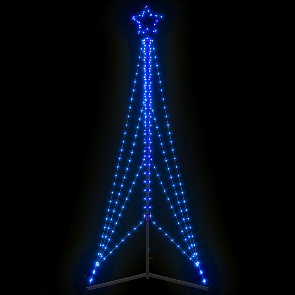 Kerstboomverlichting 483 blauwe LED's 240 cm - AllerleiShop