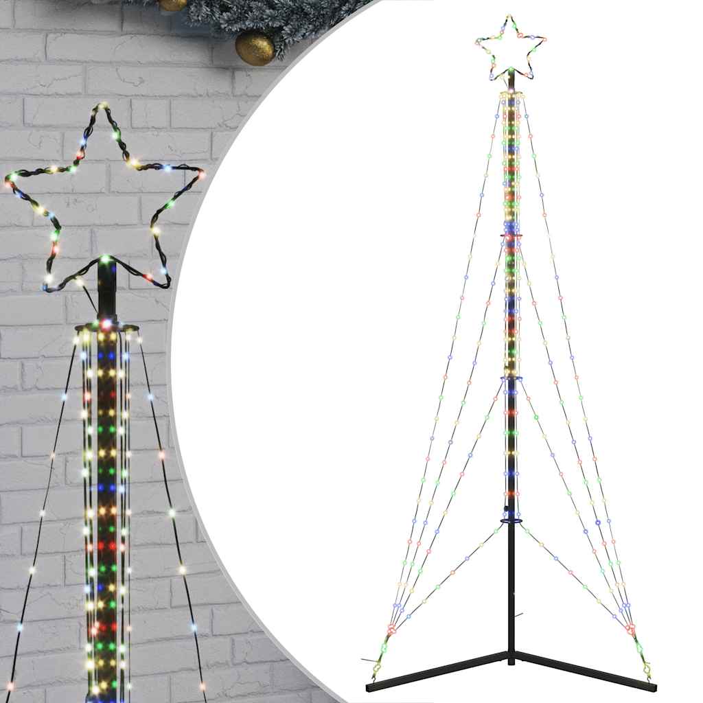 Kerstboomverlichting 483 kleurrijke LED's 240 cm - AllerleiShop