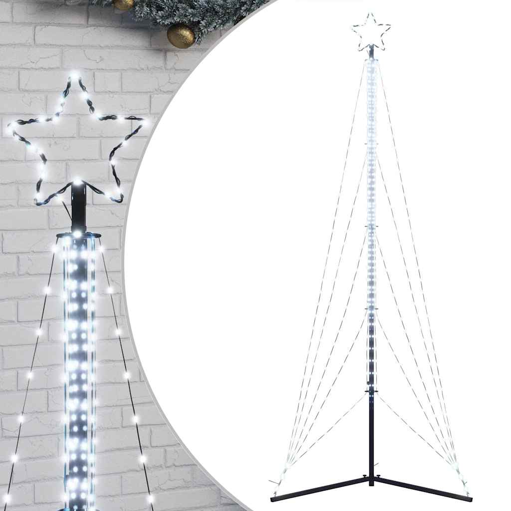 Kerstboomverlichting 525 koudwitte LED's 302 cm - AllerleiShop