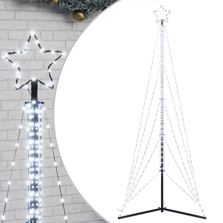 Kerstboomverlichting 525 koudwitte LED's 302 cm - AllerleiShop