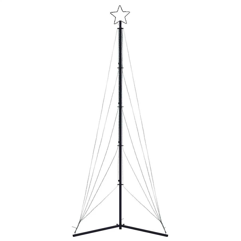 Kerstboomverlichting 525 koudwitte LED's 302 cm - AllerleiShop