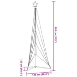 Kerstboomverlichting 525 koudwitte LED's 302 cm - AllerleiShop