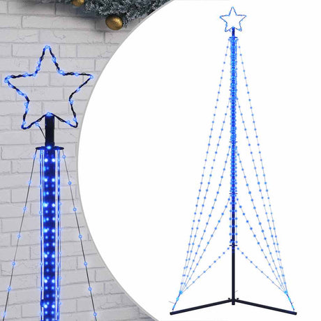 Kerstboomverlichting 525 blauwe LED's 302 cm - AllerleiShop