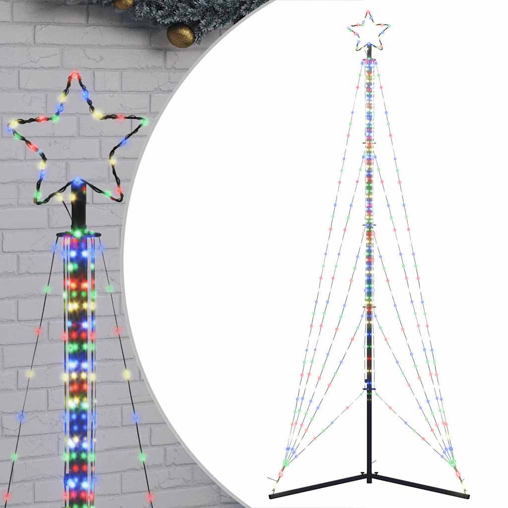 Kerstboomverlichting 525 kleurrijke LED's 302 cm - AllerleiShop